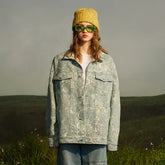 Unisex Jacket Denim Jacket Men and Women Loose Couple Coat